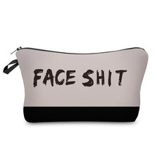 Load image into Gallery viewer, Face Shit Makeup Bag