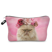 Load image into Gallery viewer, Cat Makeup Bag