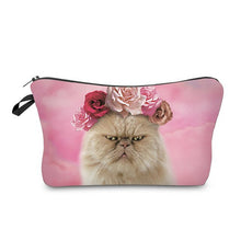 Load image into Gallery viewer, Cat Makeup Bag