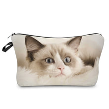 Load image into Gallery viewer, Cat Makeup Bag