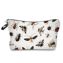 Load image into Gallery viewer, Insects Makeup Bag