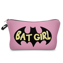 Load image into Gallery viewer, Bat Girl Makeup Bag