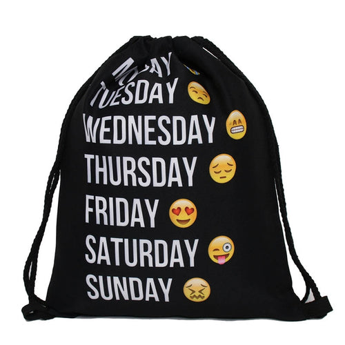 Days and Emojis Backpack