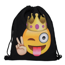 Load image into Gallery viewer, Emoji King Backpack